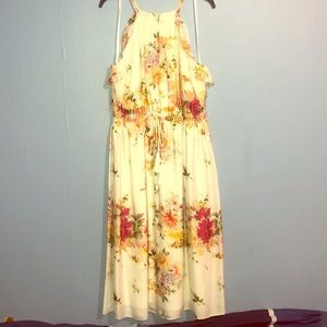 Antonio Melani Oscar Floral Printed Midi Dress